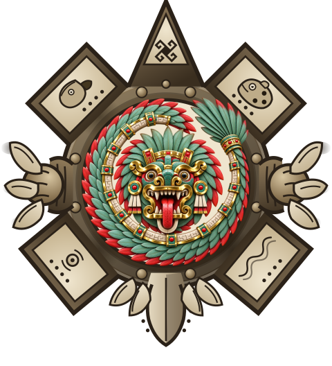 Alma Mexica: Quetzalcóatl, la serpiente emplumada, dentro del marco solar mexica con las cuatro eras.