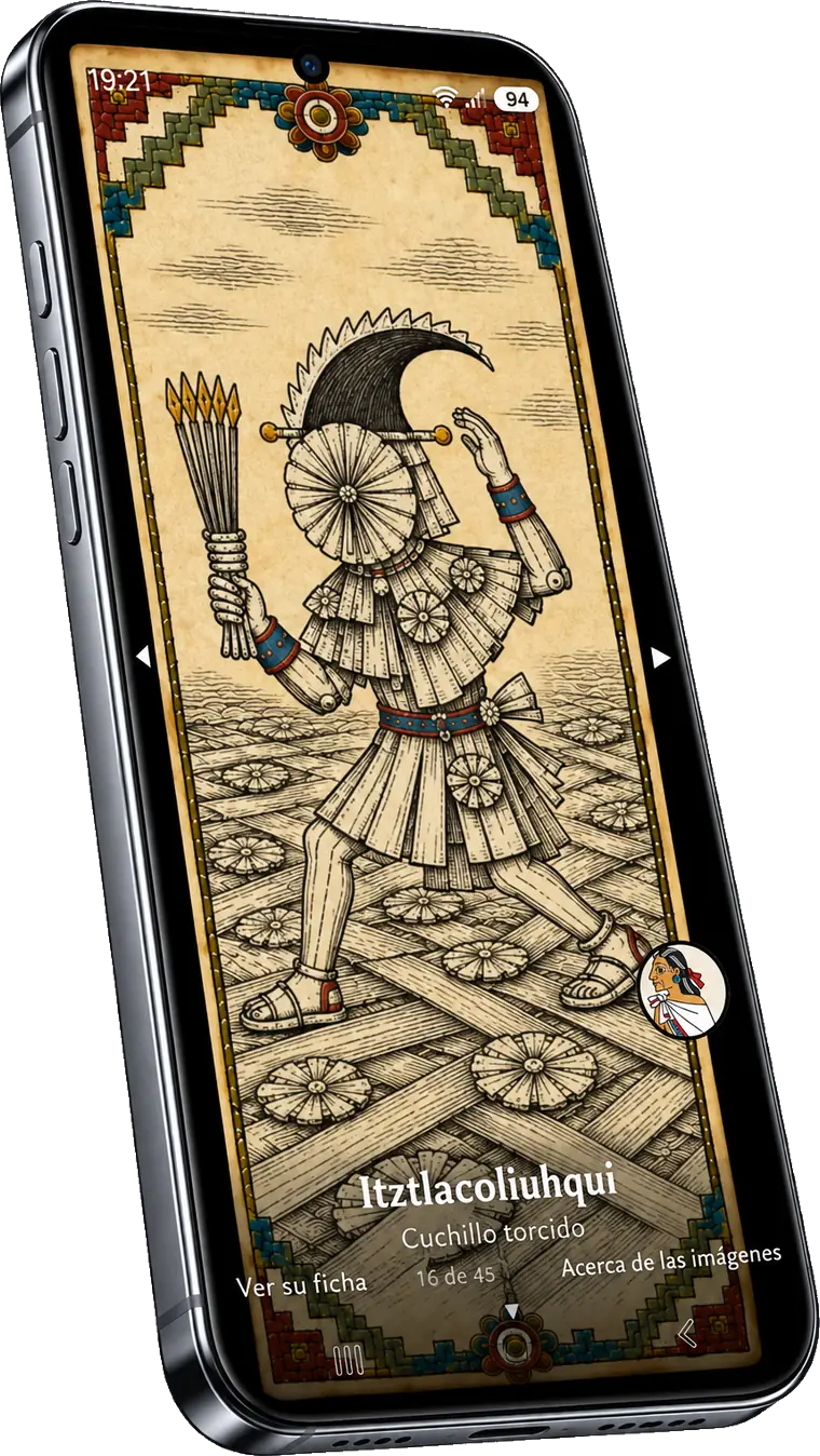 Itztlacoliuhqui cuchillo torcido