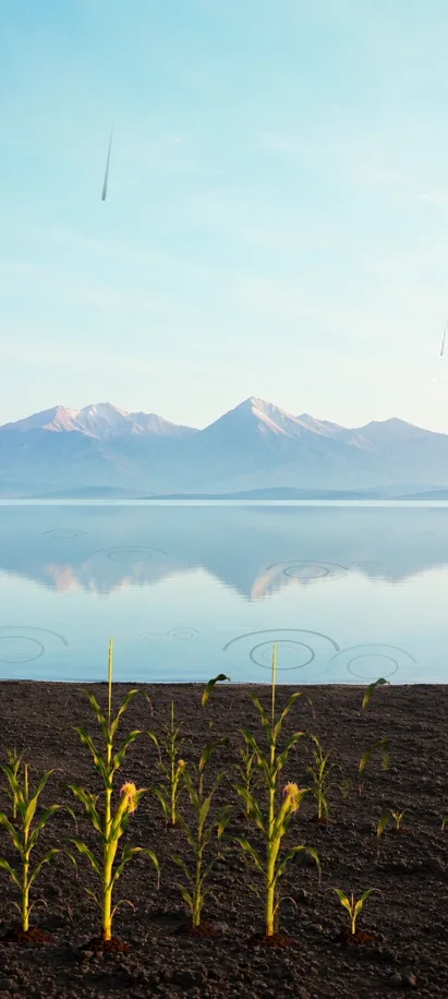 Fotograma del fondo animado de la veintena de Atlcahualo